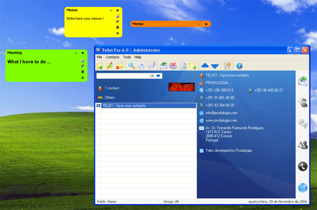 Telist Screenshot
